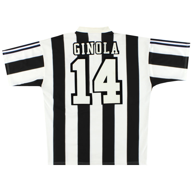 1995-97 Newcastle adidas Heimtrikot Ginola #14 XL