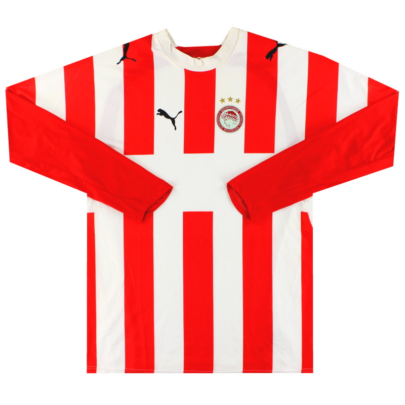 2006-07 Olympiakos Puma Heimtrikot L/S XL