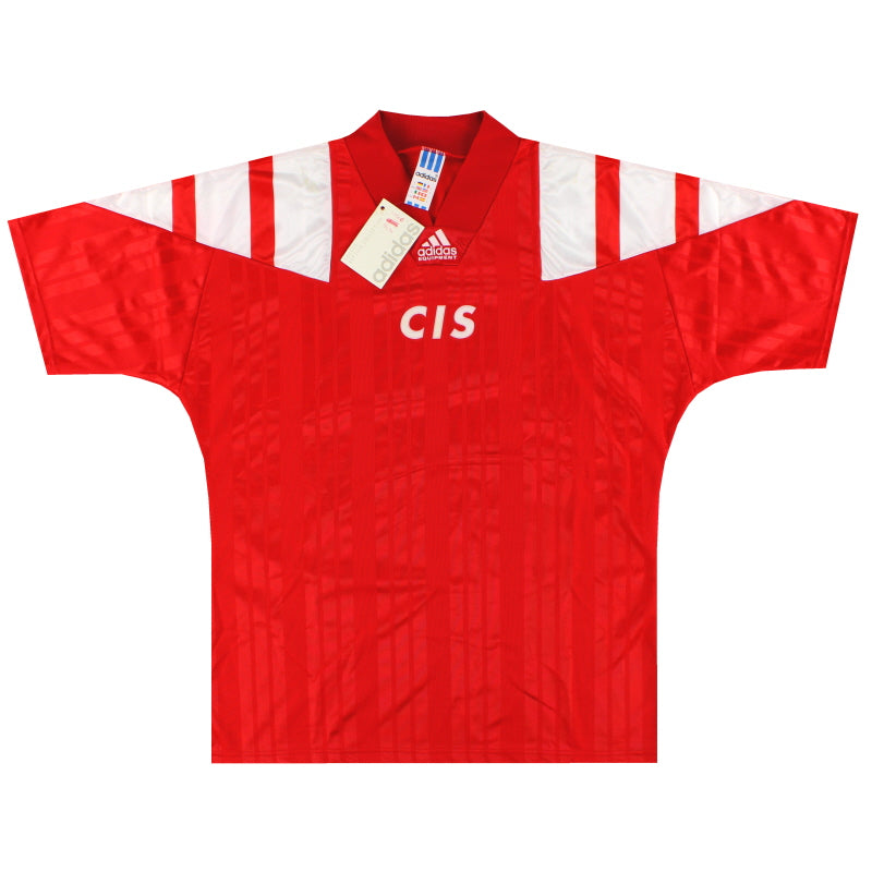 1992-93 GUS adidas Heimtrikot *mit Etiketten* L