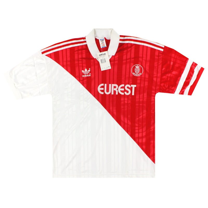 1994-95 Monaco adidas Heimtrikot *mit Etiketten* L