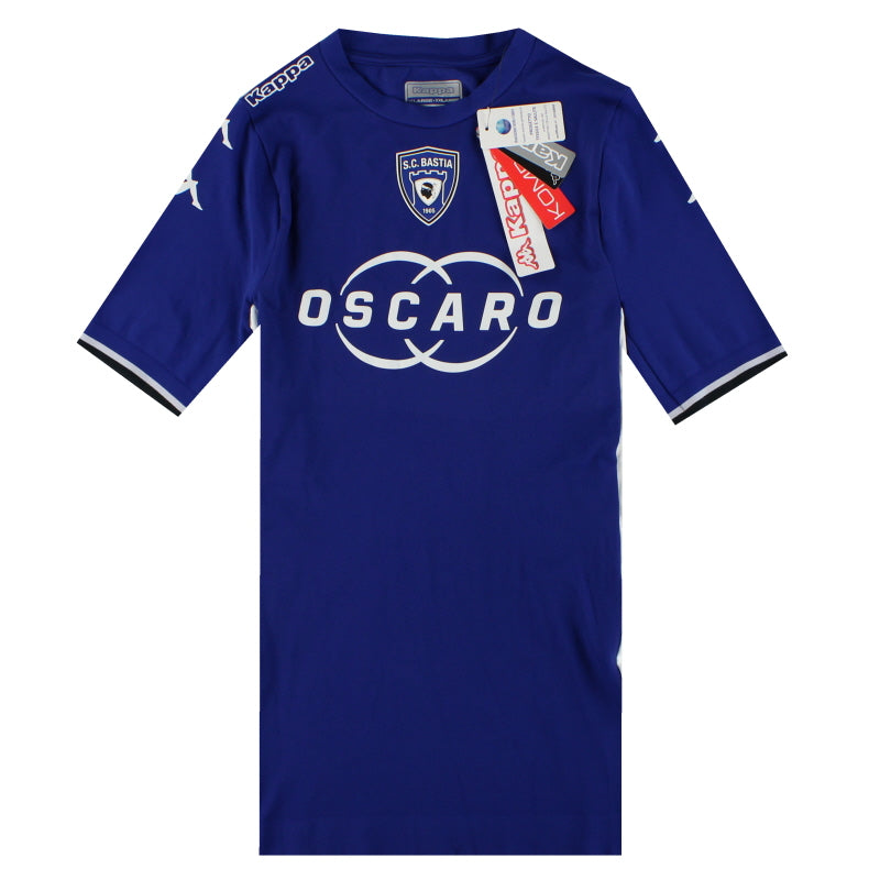2017-19 Bastia Kappa Authentic Heimtrikot *mit Etiketten* XL/XXXXL