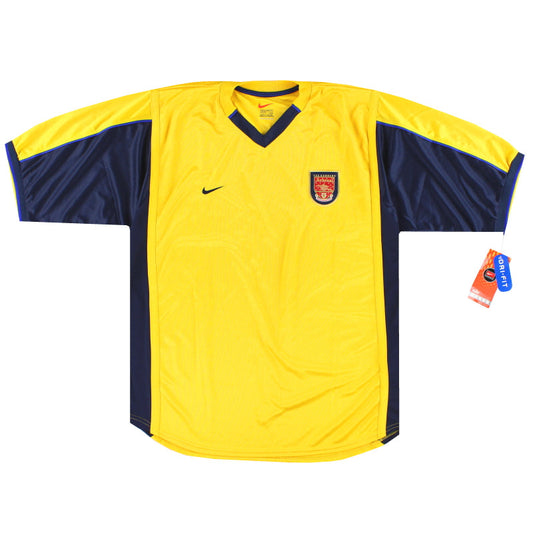 1999-01 Arsenal Nike Player Issue Away Shirt *w/tags* XXL