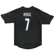 2004-05 Real Madrid adidas Auswärtstrikot Raúl #7 S