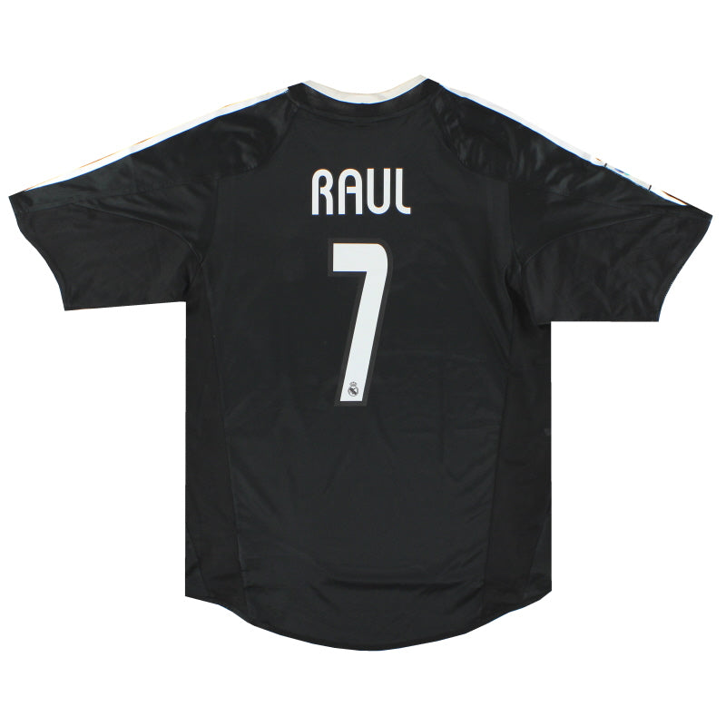 2004-05 Real Madrid adidas Auswärtstrikot Raúl #7 S