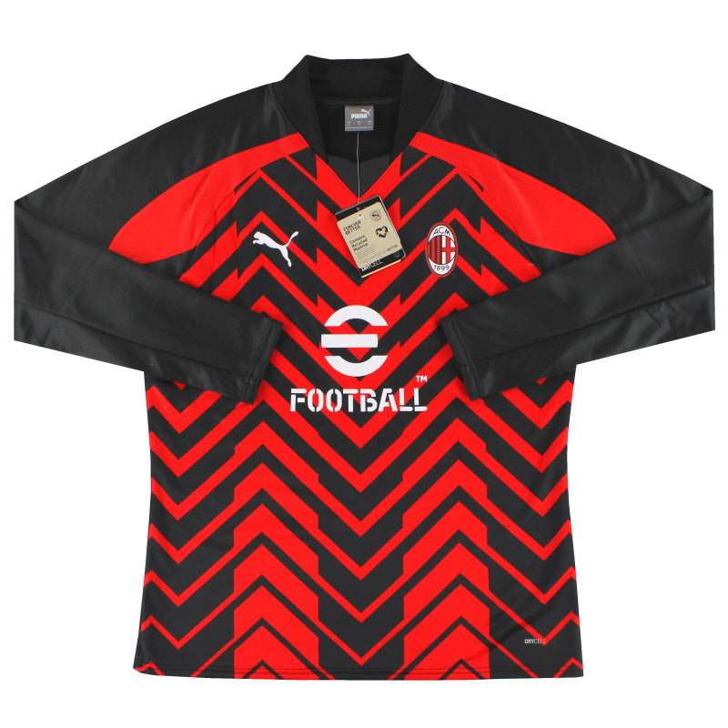 2023-24 AC Mailand Puma Pre-Match Sweat Top *mit Etiketten* L
