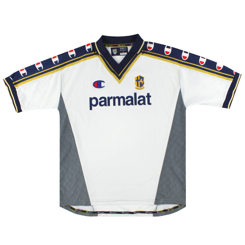 2000-01 Parma Champion Auswärtstrikot L