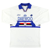1997-98 Sampdoria Asics Auswärtstrikot #6 L/S XL