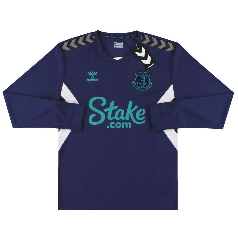 2023-24 Everton Hummel Trainingssweatshirt *m. Etikett* M