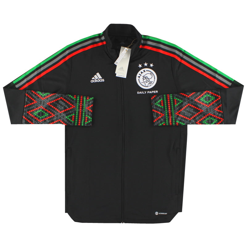 2022-23 Ajax x Daily Paper adidas Trainingsjacke *mit Etiketten* M