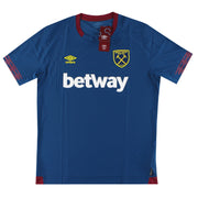 2018-19 West Ham Umbro Auswärtstrikot *m/Etikett* XL