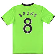 2010-11 Celtic Nike Auswärtstrikot Brown #8 S