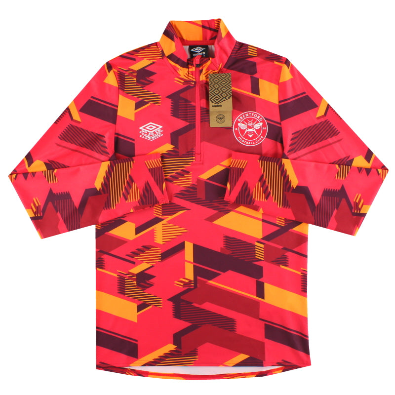 2023-24 Brentford Umbro Mid Layer 1/4 Zip Top *NEU MIT ETIKETT* XXL