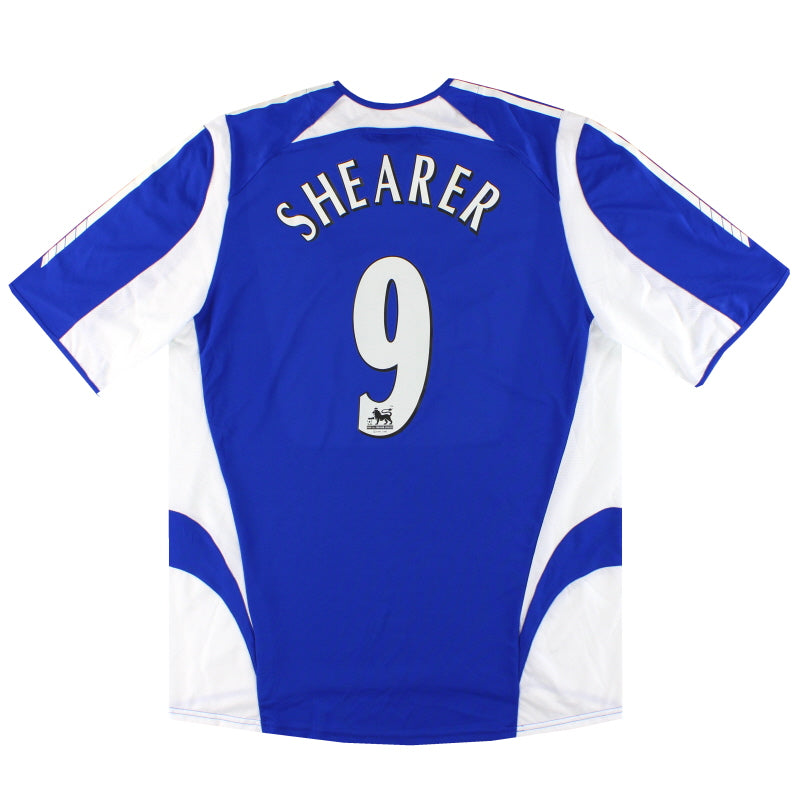 2005-06 Newcastle adidas Auswärtstrikot Shearer #9 XL