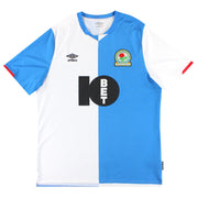 2019-20 Blackburn Umbro Heimtrikot L