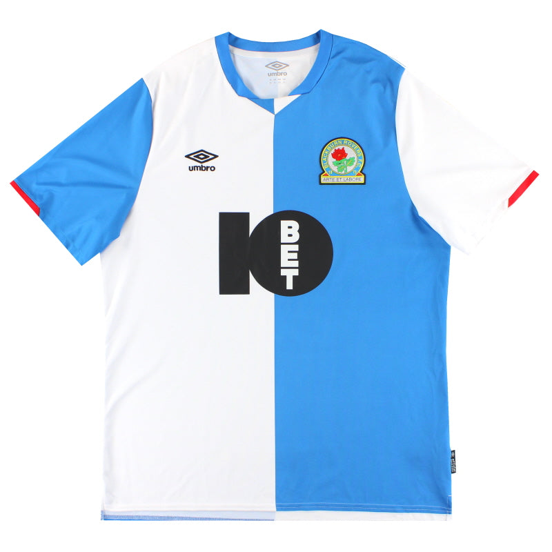 2019-20 Blackburn Umbro Heimtrikot L