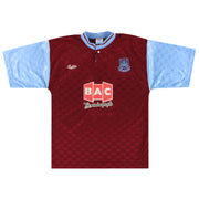 1990-91 West Ham Bukta Heimtrikot L