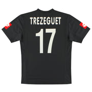 2001-02 Juventus Lotto CL Auswärtstrikot Trezeguet #17 *Neuwertig* L