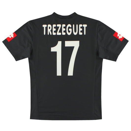 2001-02 Juventus Lotto CL Away Shirt Trezeguet #17 *Mint* L