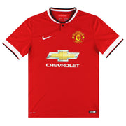 2014-15 Manchester United Nike Heimtrikot M