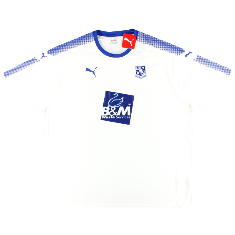 2017-18 Tranmere Rovers Puma Heimtrikot *m. Etiketten* 5XL
