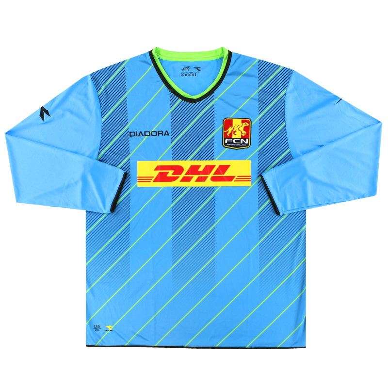 2015-17 FC Nordsjaelland Diadora Auswärtstrikot Langarm 4XL