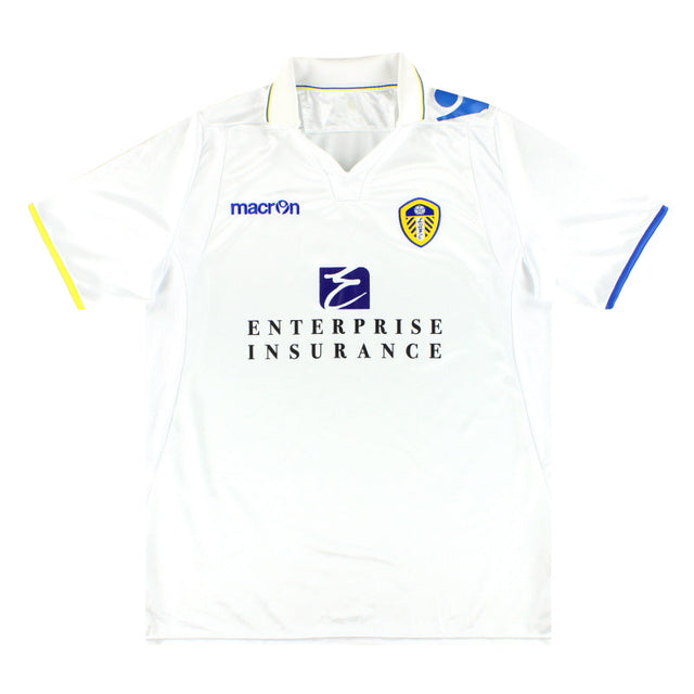 2011-12 Leeds Macron Home Shirt S