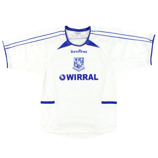 2004-05 Tranmere Rovers Vandanel Home Shirt Y