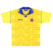 1995-96 Kolumbien Umbro Heimtrikot J