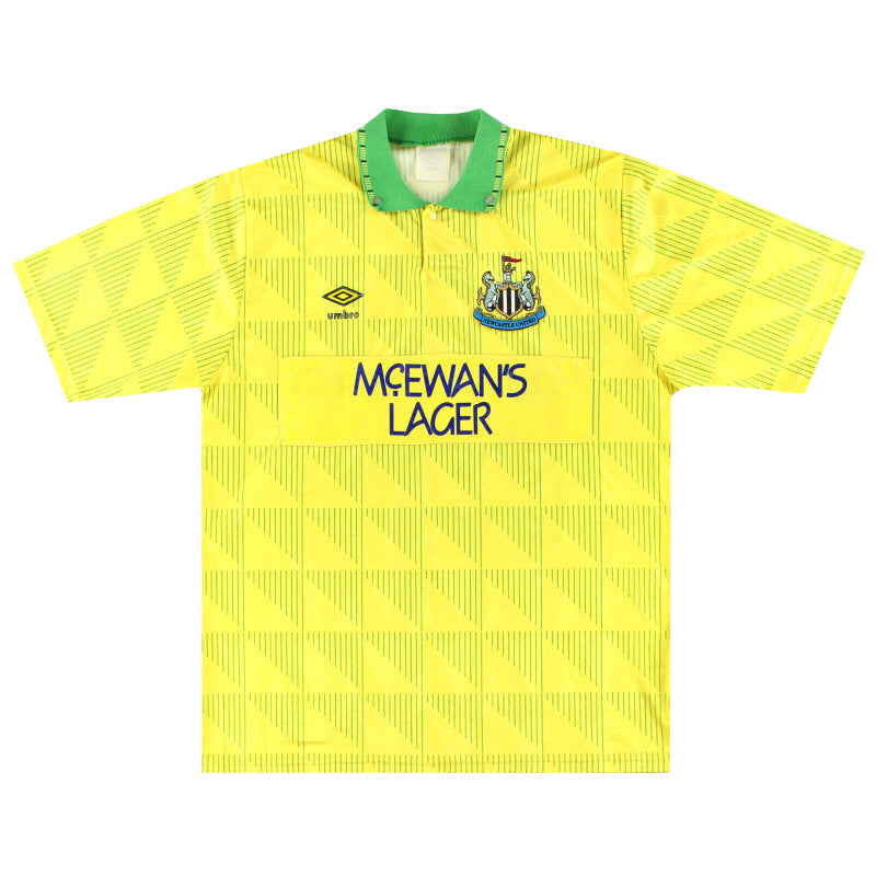 1990-93 Newcastle Umbro Auswärtstrikot XL