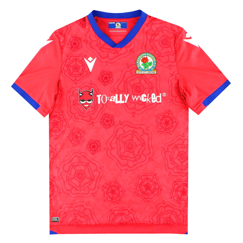 2022-23 Blackburn Macron Auswärtstrikot M