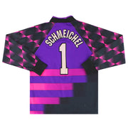 1996-97 Manchester United Umbro Torwarttrikot Schmeichel #1 Y