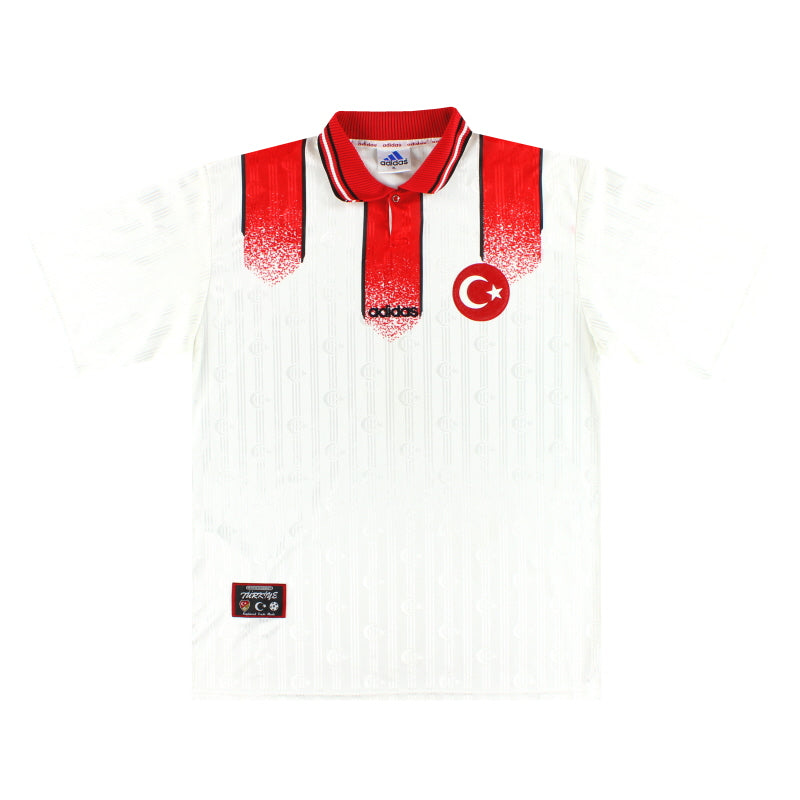 1996-98 Türkei adidas Auswärtstrikot M