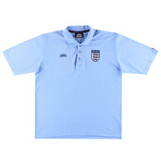 2002-03 England Umbro Poloshirt L