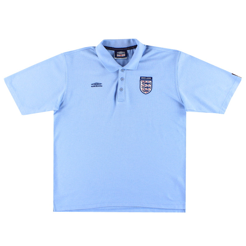 2002-03 England Umbro Poloshirt L