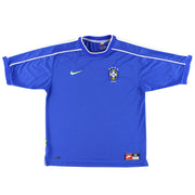 1998-00 Brasilien Nike Auswärtstrikot M