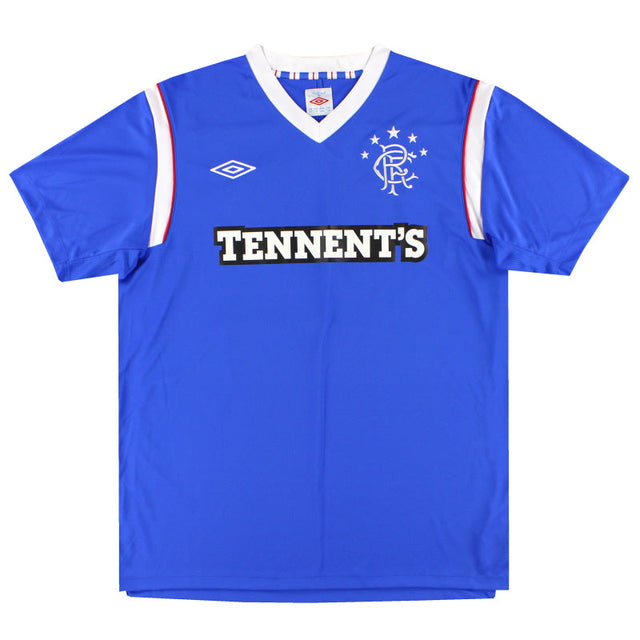 2011-12 Rangers Umbro Home Shirt #14 XL