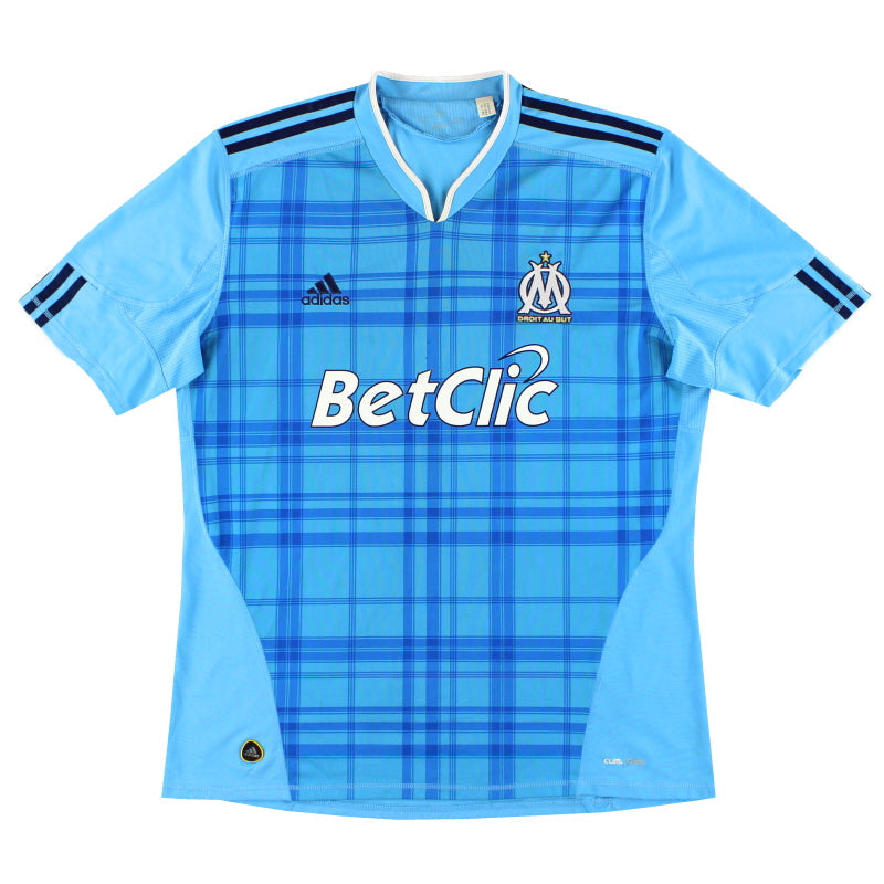2010-11 Olympique Marseille adidas Auswärtstrikot M