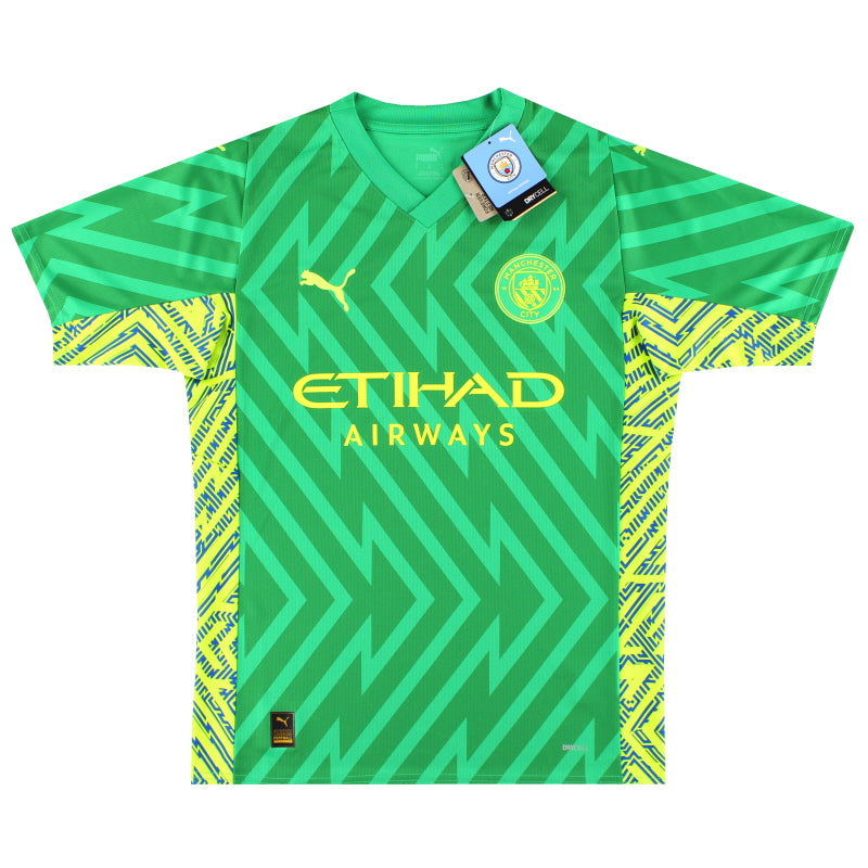 2023-24 Manchester City Puma Torwart-Trikot *m. Etiketten* XL
