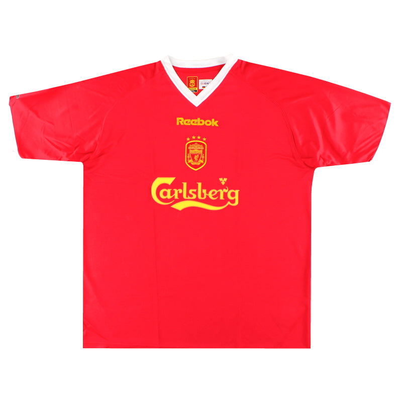 2001-03 Liverpool Reebok European Heimtrikot XXL