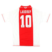 1999-00 Ajax Umbro Heimtrikot Laudrup #10 *neu mit Etikett* L