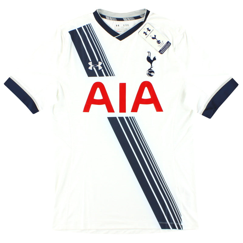 2015-16 Tottenham Under Armour Player Issue Heimtrikot *mit Etiketten* XL