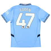 2024-25 Manchester City Puma Heimtrikot Foden #47 *mit Etiketten* M