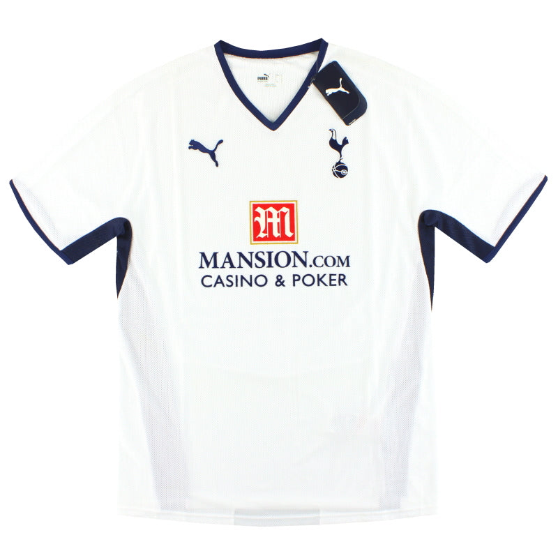 2008-09 Tottenham Puma Player Issue Heimtrikot *m/Etiketten* L