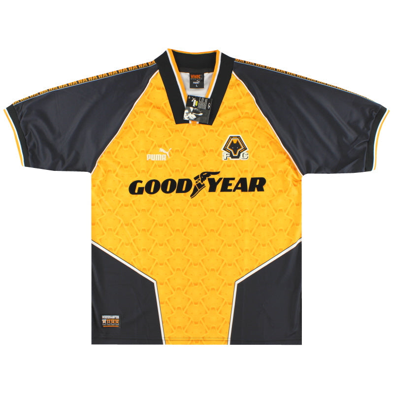 1996-98 Wolves Puma Heimtrikot *m/Etiketten* L