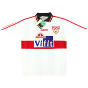 1996-97 Stuttgart adidas Heimtrikot *mit Etikett* L