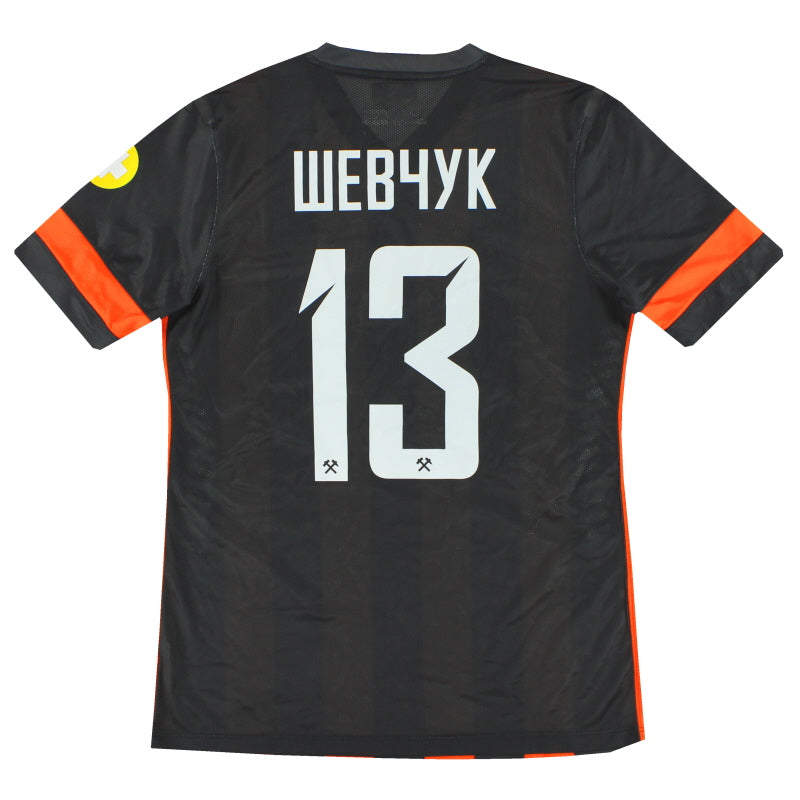 2013-15 Schachtar Donezk Nike Player Issue Heimtrikot Schewtschuk #13 *m. Etiketten* L
