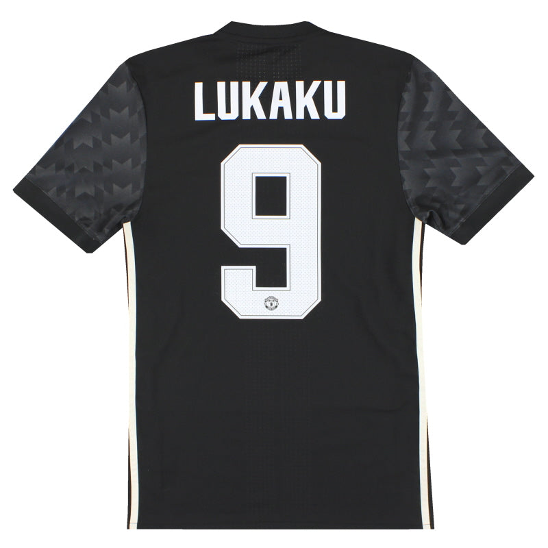 2017-18 Manchester United adidas Authentic Auswärtstrikot Lukaku #9 S