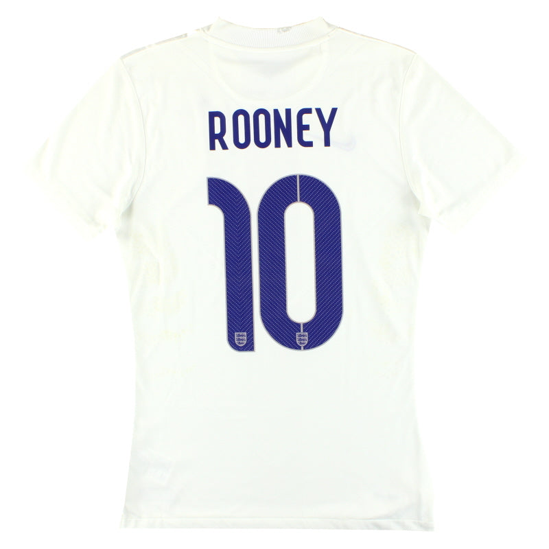 2014-15 England Nike Authentic Heimtrikot Rooney #10 S