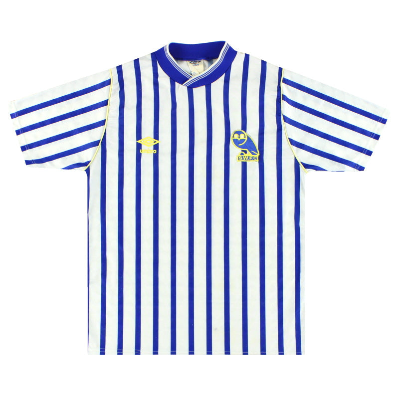 1987-89 Sheffield Wednesday Umbro Heimtrikot S