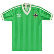 1985-86 Nordirland adidas Heimtrikot S